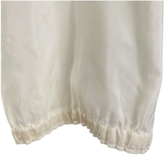 Vintage 60s Firestone White Racing Jacket With Red Stripe & Embroidered Logo M - Picture 7 of 13